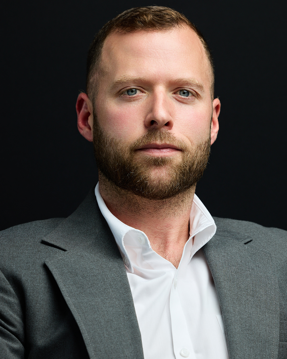 Michael professional LinkedIn headshot at Prestige Visuals Buford studio
